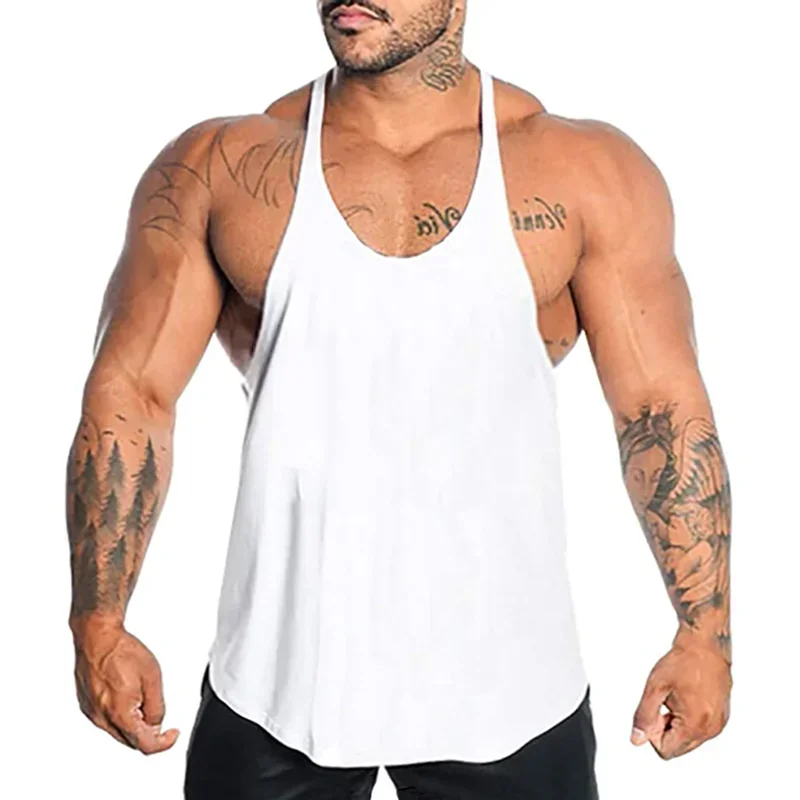 Suspender Tank Top - Kamizelki do biegania męska bluza bez