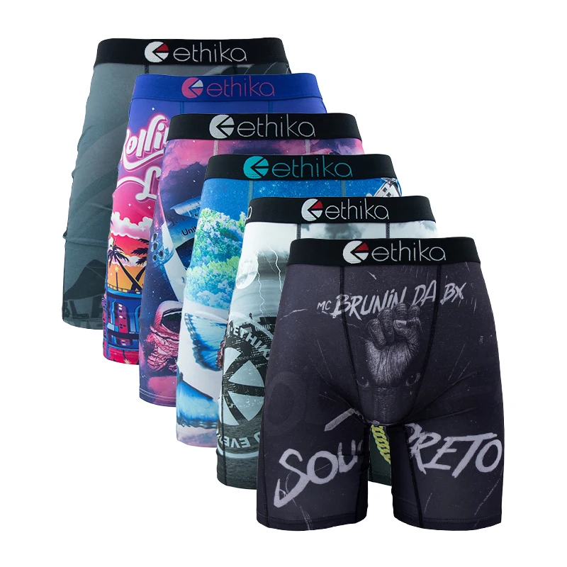 Boxer Shorts Modal - ETHIKA 6 sztuk bielizna męska bokserki