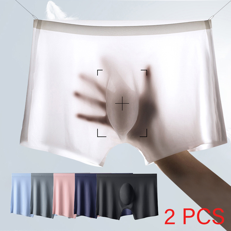 Multi Pack Underwear - 2 sztuk/partia męskie ultracienkie majtki letnie