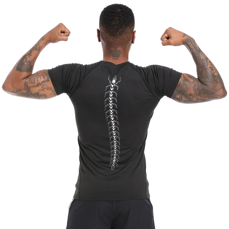 Graficzne koszulki kompresyjne – Base Layer Top recenzja i cena