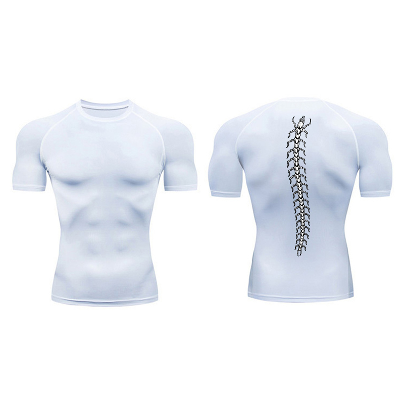 Graficzne koszulki kompresyjne – Base Layer Top recenzja i cena