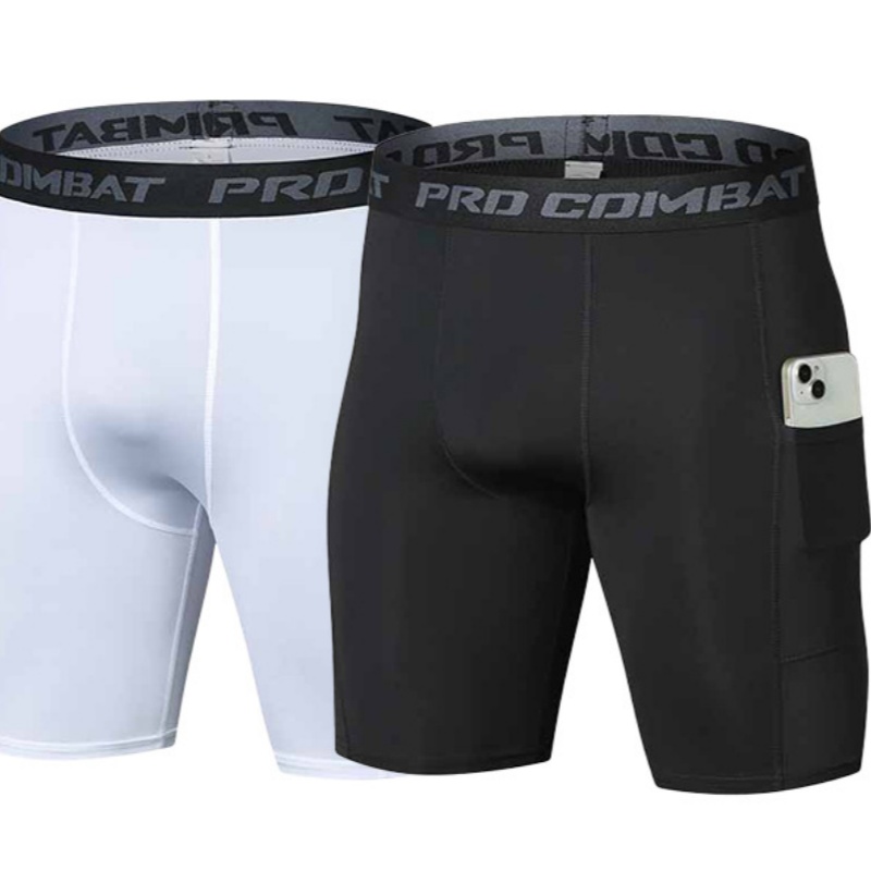 Męskie spodnie kompresyjne, le – Compression Shorts Athletes recenzja i cena