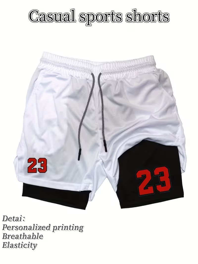 Męskie spodenki sportowe 2w1 s – Compression Shorts Athletes recenzja i cena