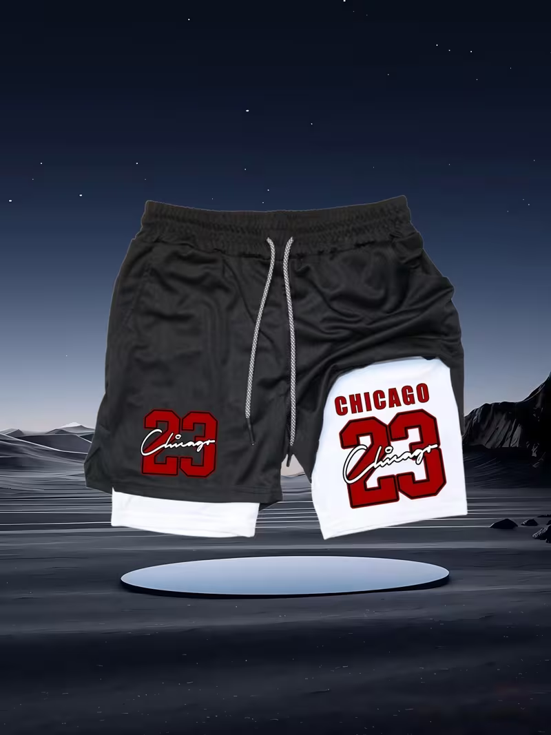 Męskie spodenki sportowe 2w1 s – Compression Shorts Athletes recenzja i cena