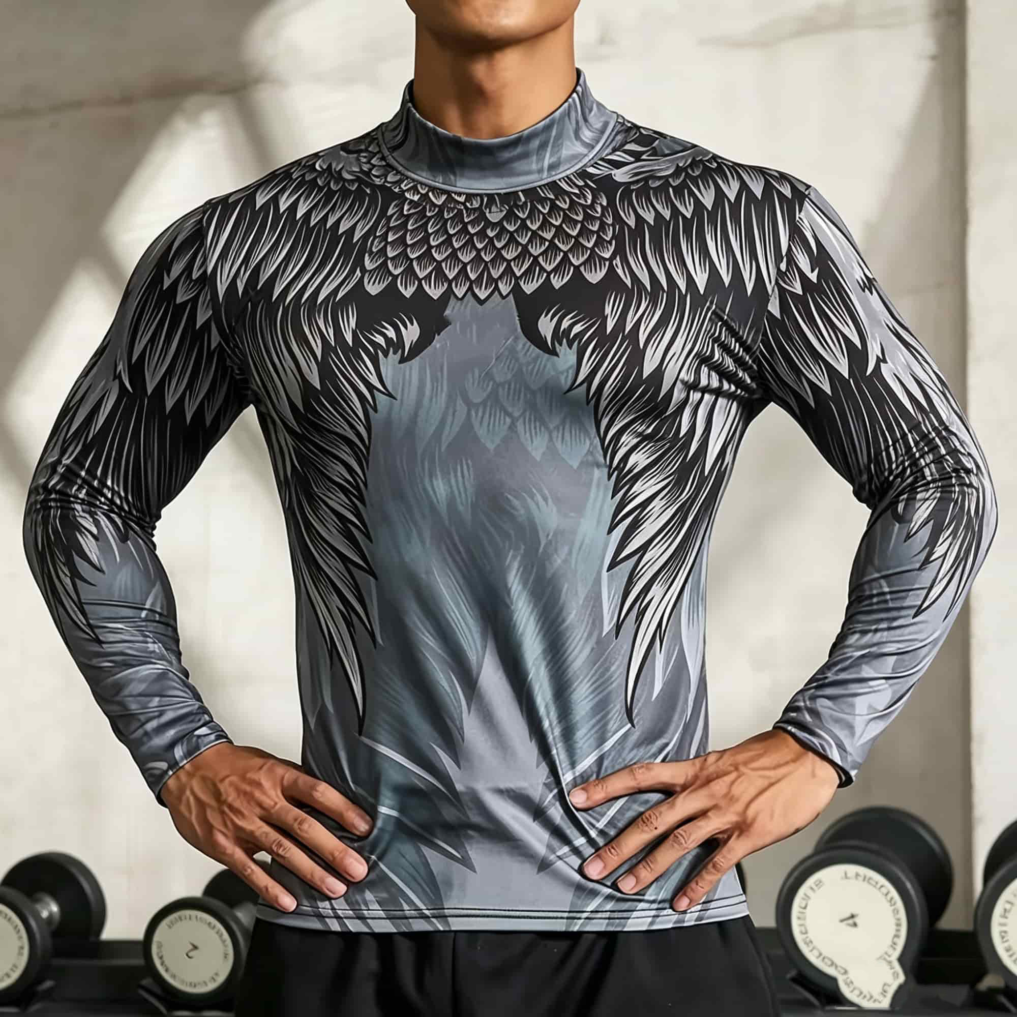 Męska sportowa koszulka z dług – Base Layer Top recenzja i cena