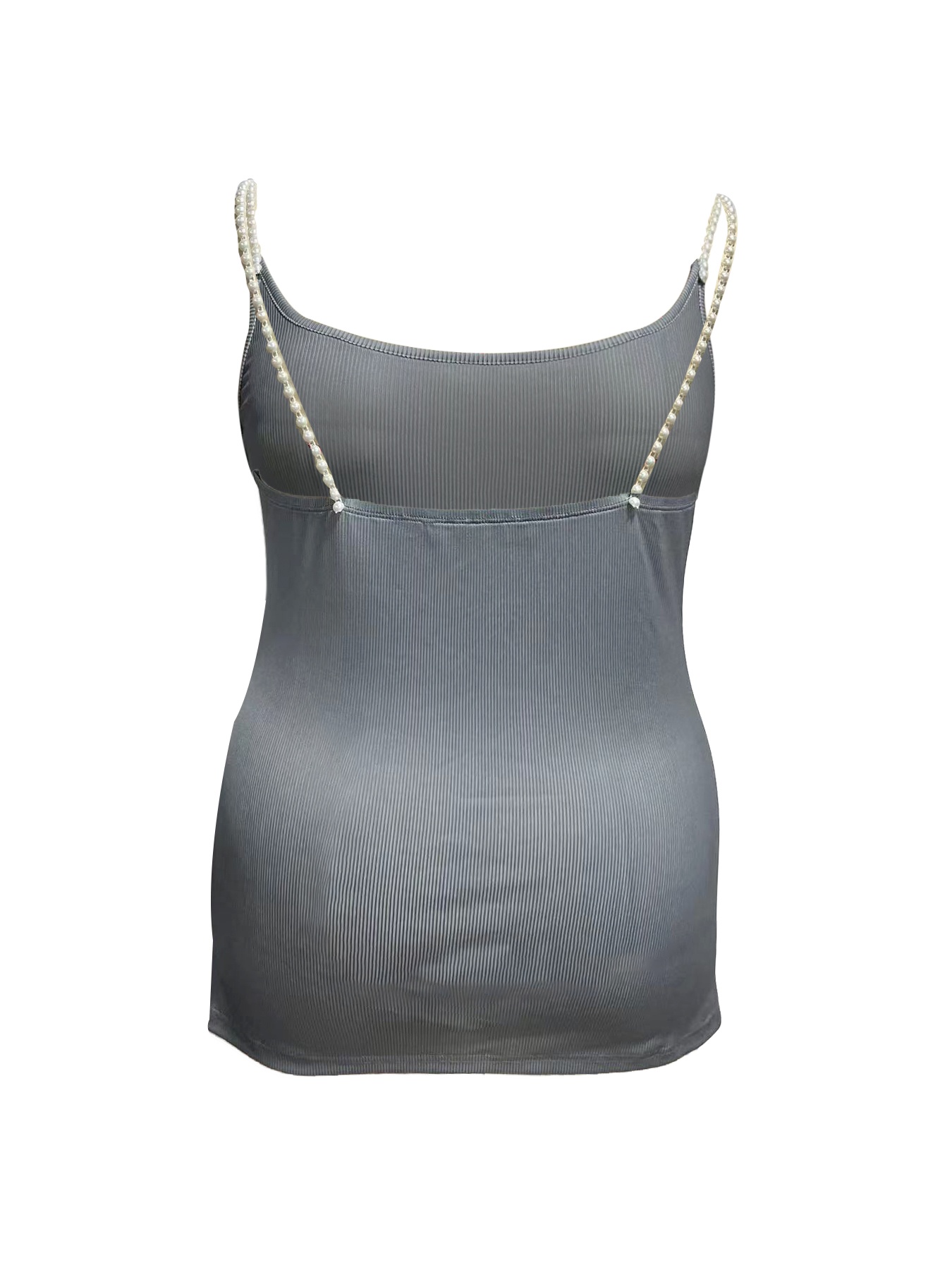 Krótki top typu cami z kwadrat – Tank Top Ribbed recenzja i cena